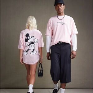 Disney light pink oversized T-shirt